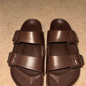 Birkenstock Men's Dark Brown Sandals